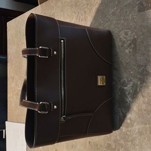 Dooney & Bourke Beacon Leather Zip Top Large Tote